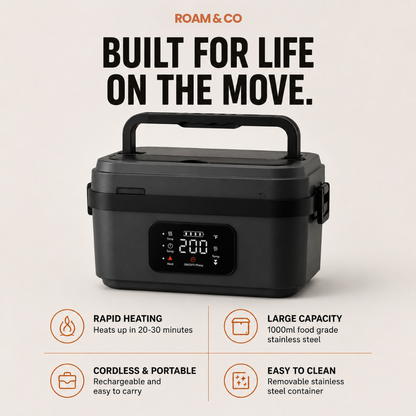 Roam & Co - 1L Heat Up Lunchbox